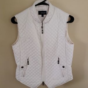 Beautiful off-white riding vest